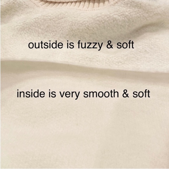 Free People Milo Tunic Turtleneck Sweater in Evening Cream Off White NWT Small - Picture 7 of 12